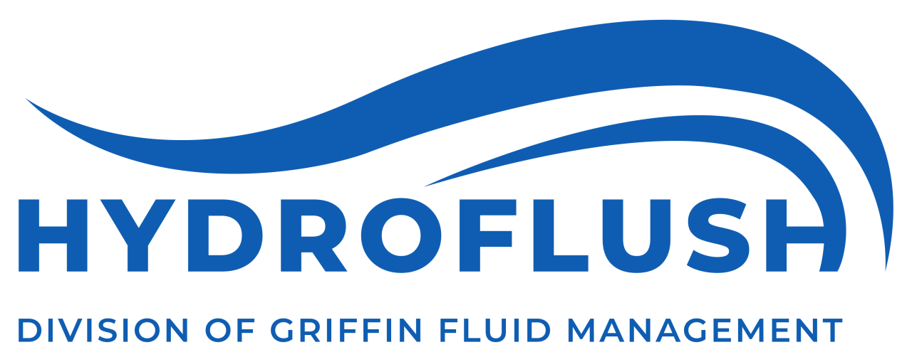 HydroFlush logo suite Blue